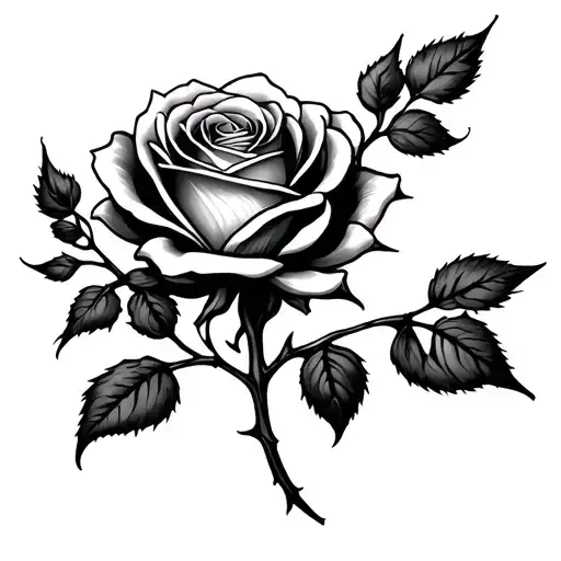Rose With Thorns