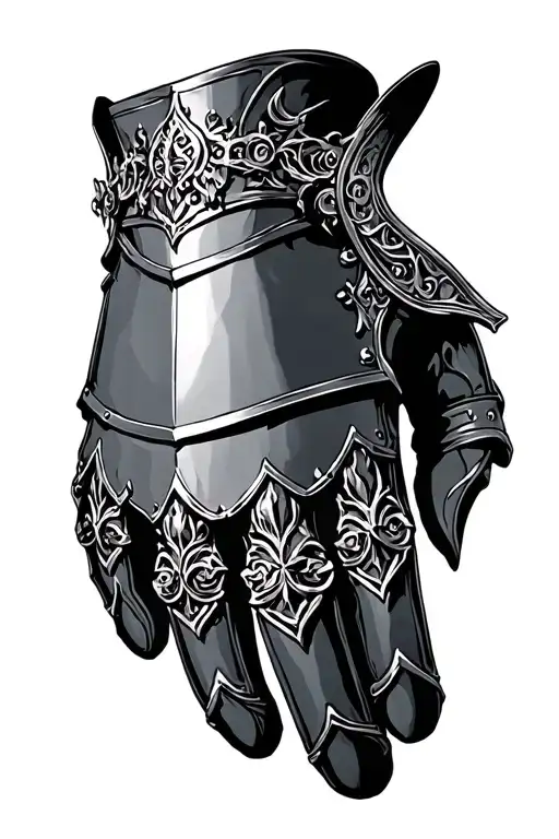 Gothic Medieval Armor Glove