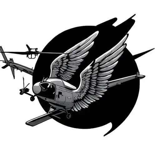 Bushman 83 Helicopter Wings