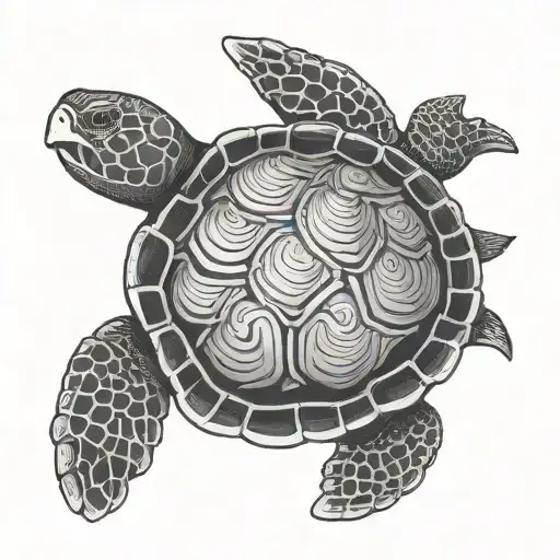 Filipino Seashell Turtle
