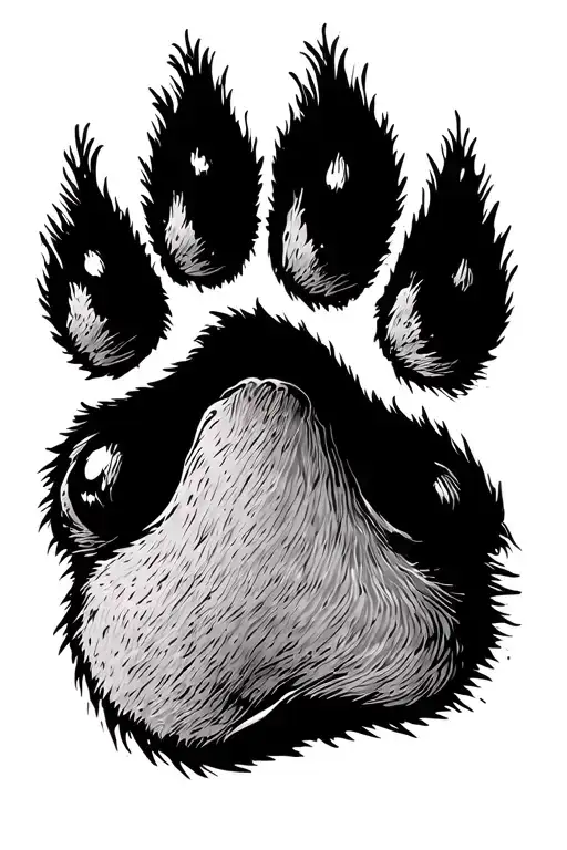 Dog Paw Print