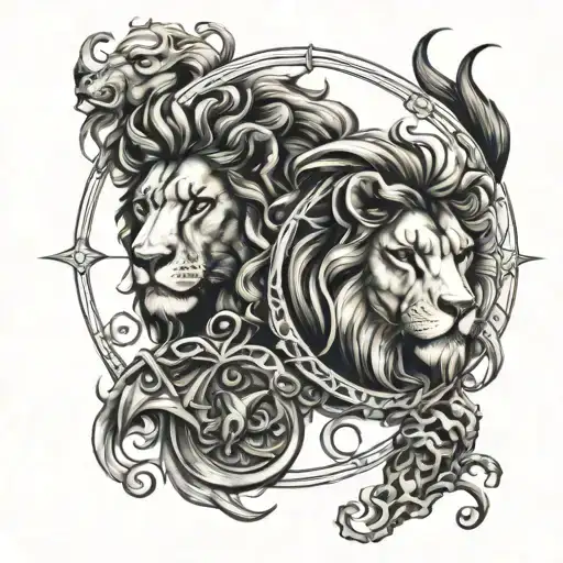 Leo And Geminis In Zodiac Sign