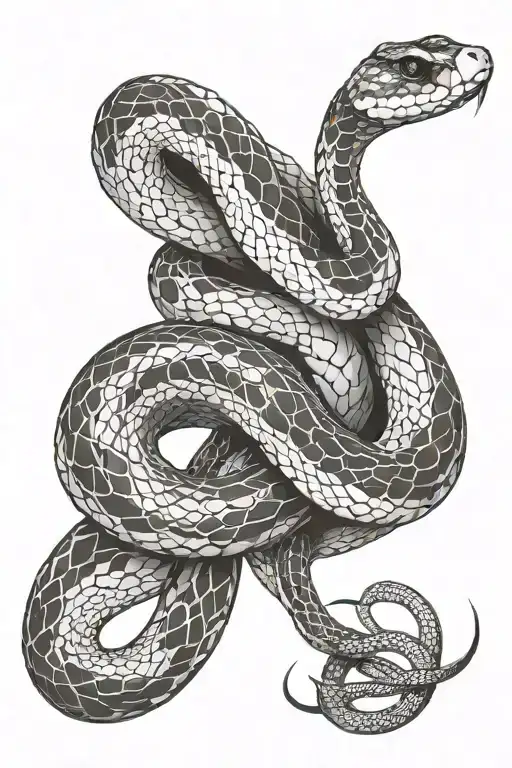 Snake Coiled
