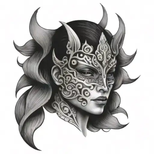 Heyena Mask Surrounded
