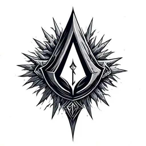 Assassin's Creed Valhalla Tshirt Designs Rune Inspired