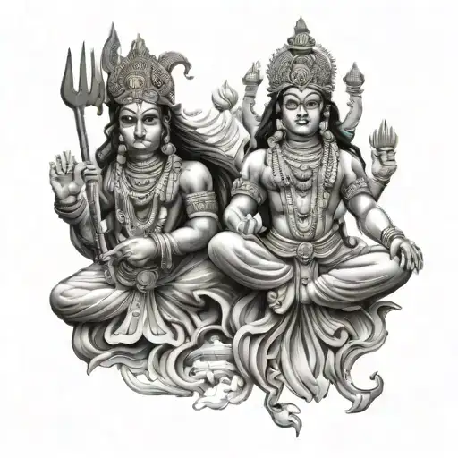 Brahma Vishnu Shiva