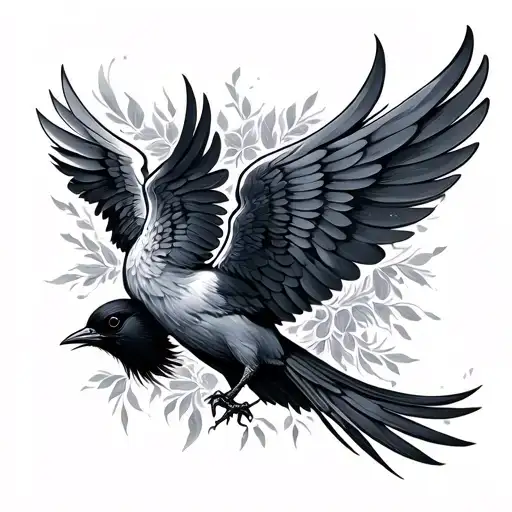 Bird Wings Surrounded