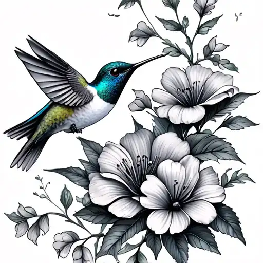 Flowers Hummingbirds