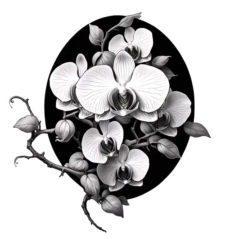 Orchid Vine Wrapping