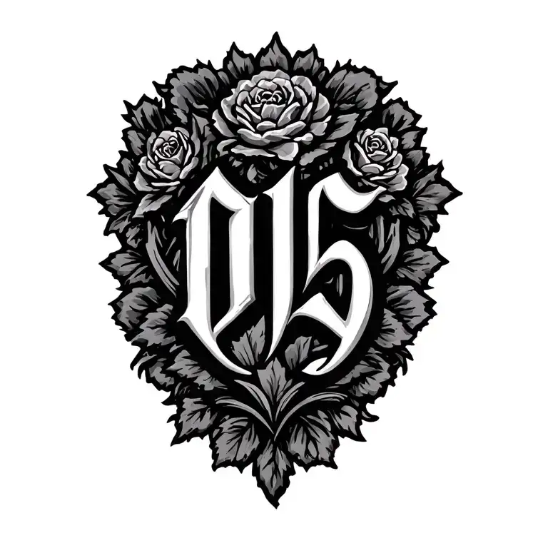 05 In Old English Font