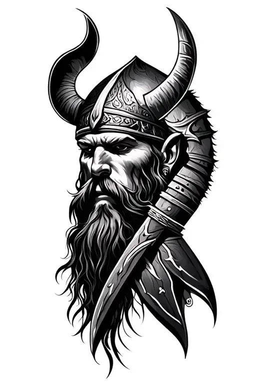 Viking Half Sleeve