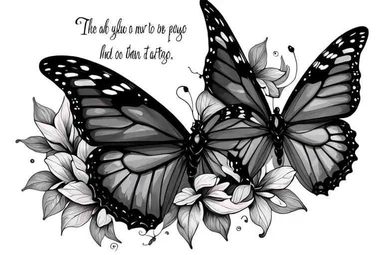 Bible Scripture Butterflies