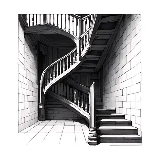 Latter P & C Escher Staircase
