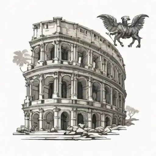 Colosseum With Ram