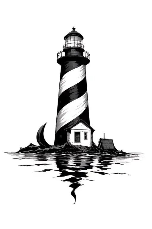 Spawn With His Cape Hatteras Light House