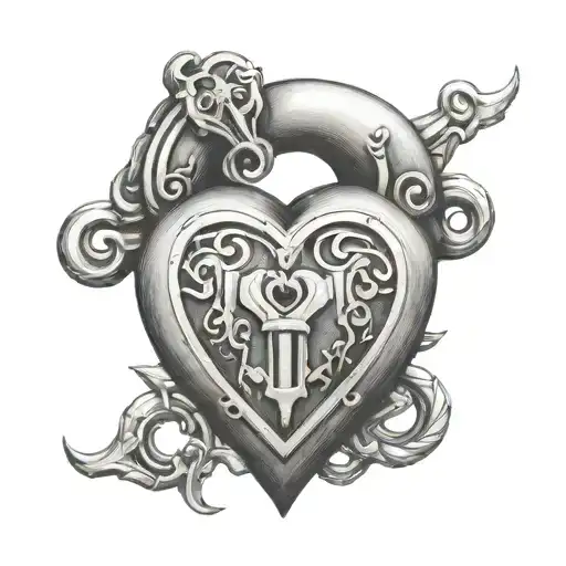Heart Shaped Lock