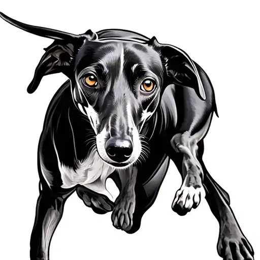 Running Greyhound