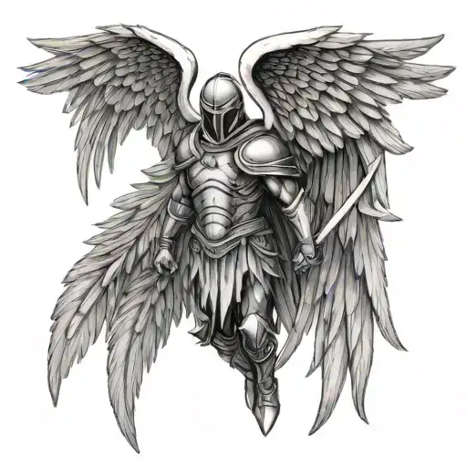 Spartan Angel Wings
