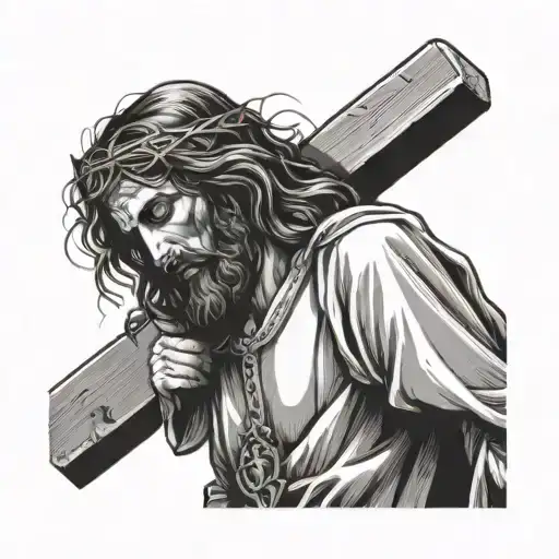 Jesus Carrying The Cross