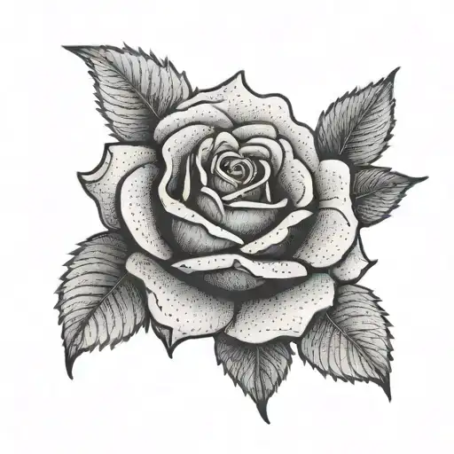Stipple Rose