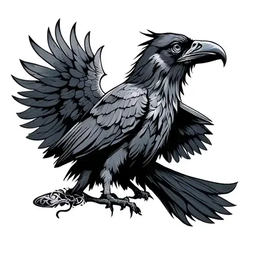 Celtic Raven