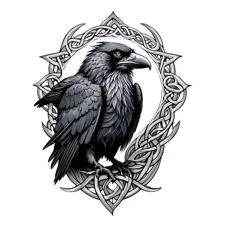 Celtic Raven
