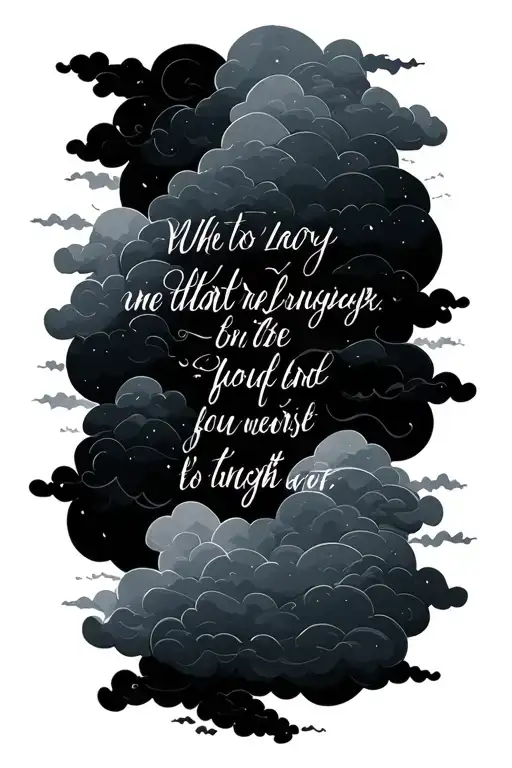 Bible Verse With Clouds