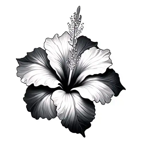 Filler Hibiscus Flower Blooming