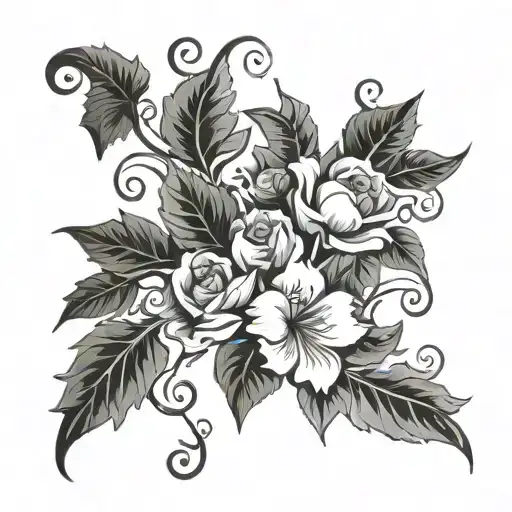 Floral Vine Wrapping