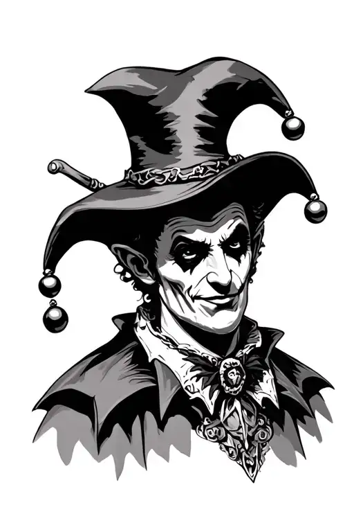 Court Jester With Hat