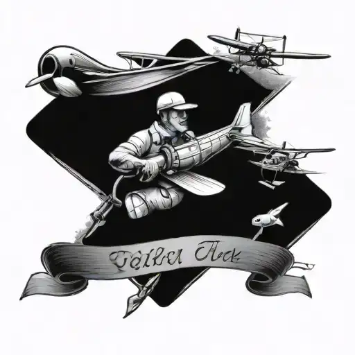 Planes And Fishing And Dad