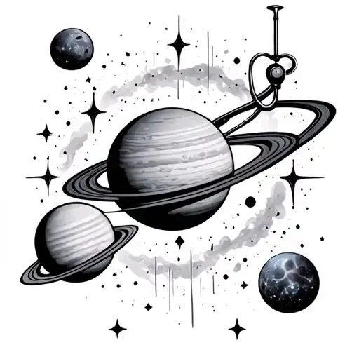 Stethescope Planets Stars And Nebulas
