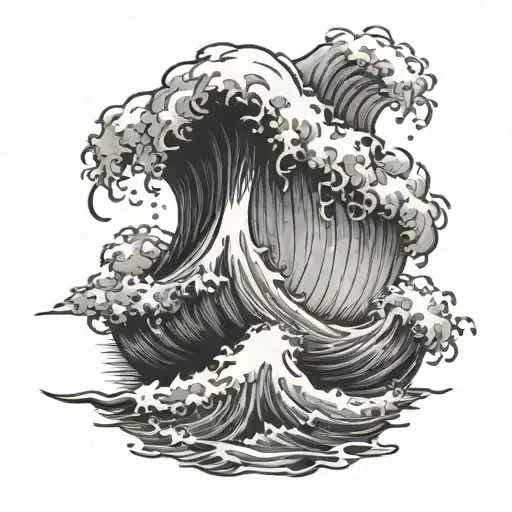 Waves Crashing