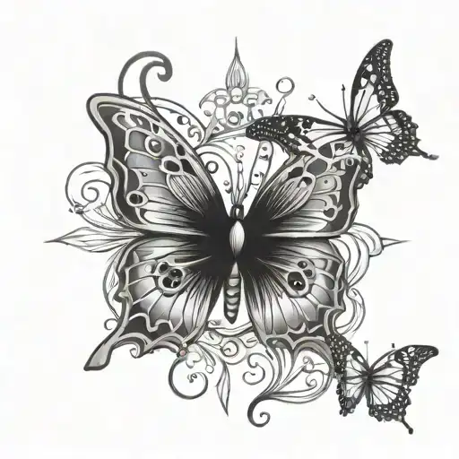 99 And 45 And Butterfly Or Cross
