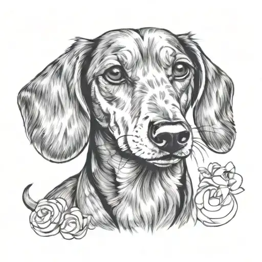 Dachshund Named Max