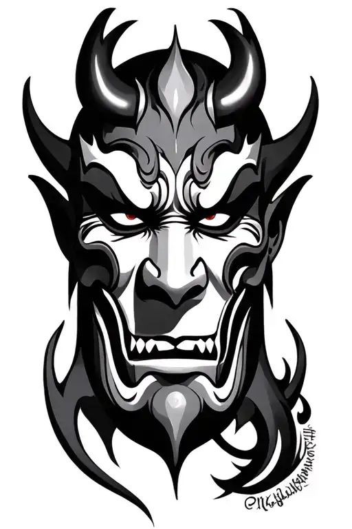 Realistic Oni Mask
