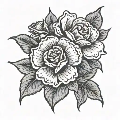 American Traditional Floral Western Mom Ohio Post Stamp