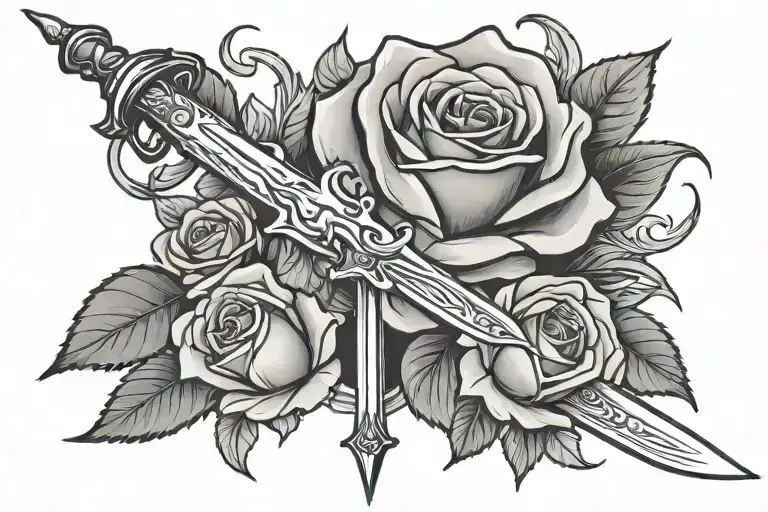 Sword And Rose
