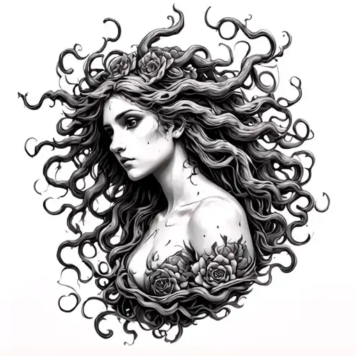Raped Virgo Female Medusa
