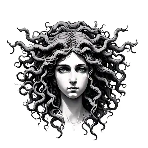 Raped Virgo Female Medusa Greek Mythology