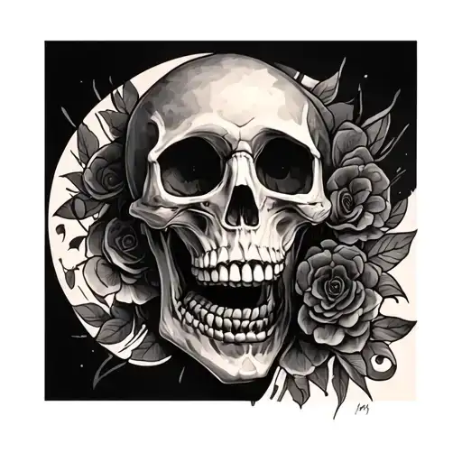 Nice With Left Part Skeleton