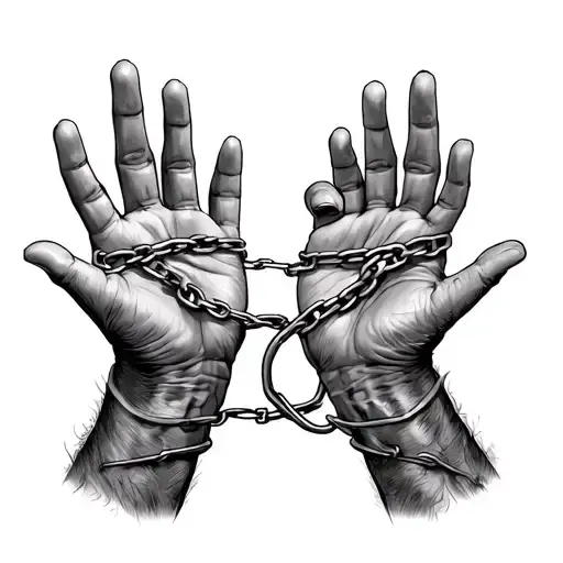 Handcuffed Hands Cut Off