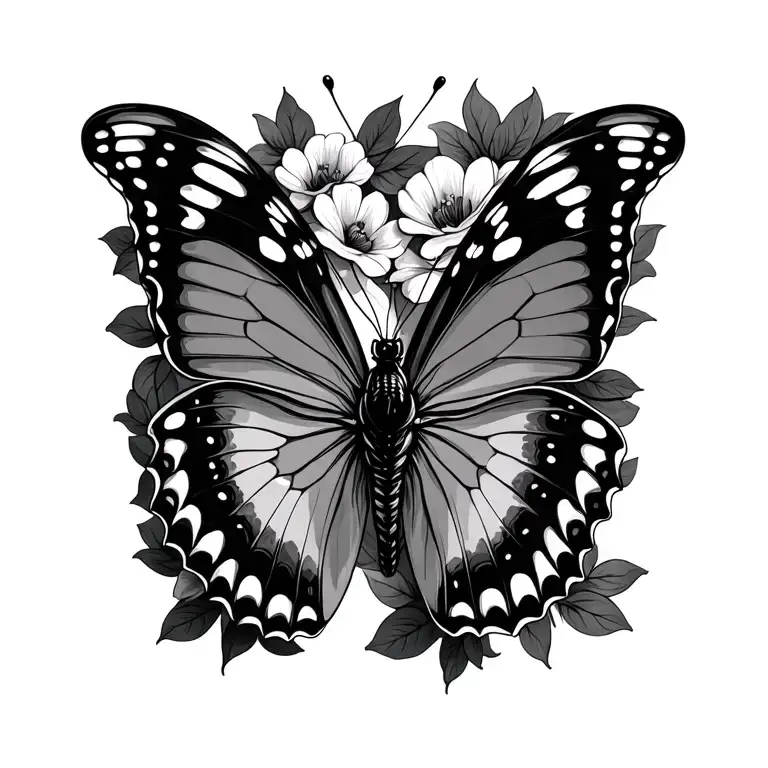 Small Butterfly Perched