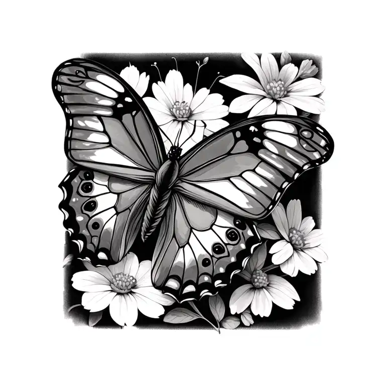 Small Butterfly Perched