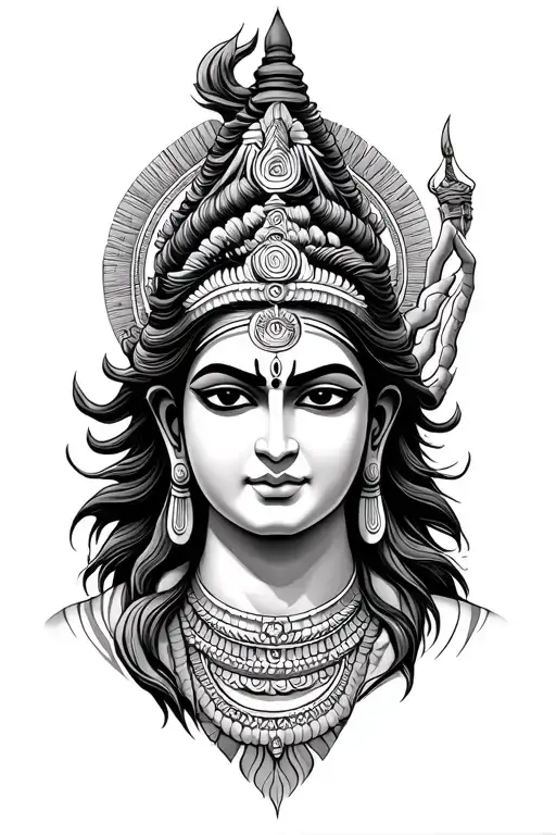 Shiva Shakti Power Fame Unity Strength