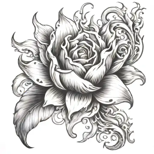 Reduce Flame Make Water Calmer Then Reduce Detail More Gray Less Black