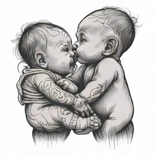 Baby Boy Holding Hands