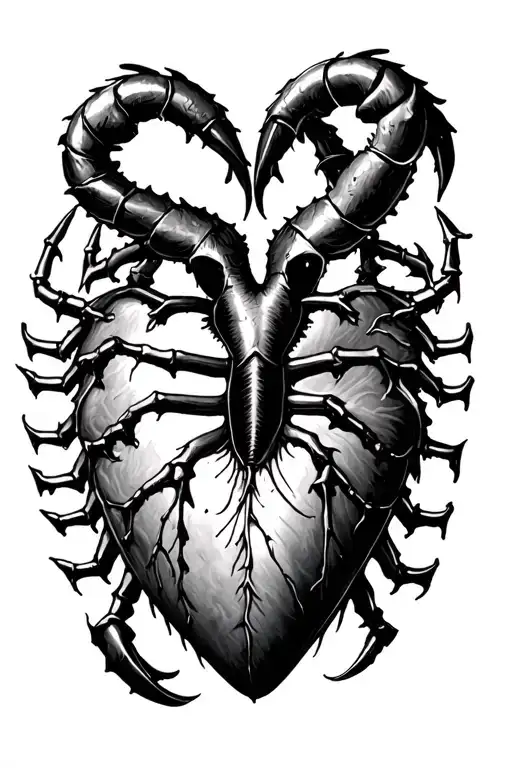 Love Heart Scorpio