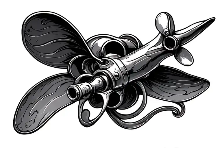 195 Propeller Cross