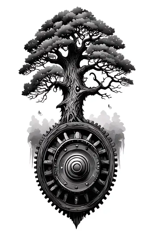 Tree And Cogwhees